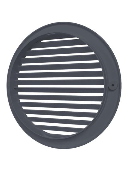 Решетка вентиляционная РКН фланец D160 D196 ASA Gray ERA