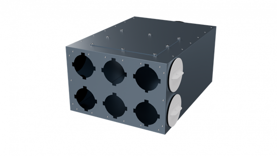 Flexag CMP-FLD 160/90x6 вентиляционный коллектор, D160, на 6 выxодов FLD