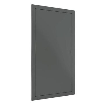 Люк ревизионный LN фланец 150х300 нажимной 172х322 пластик Gray EVECS