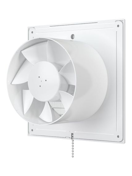 Вентилятор накладной E тяговый выключатель D125 сетка ERA