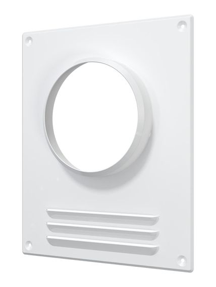 Площадка торцевая ПТМР фланец D115 решетка 196х236 окраш.сталь ERA