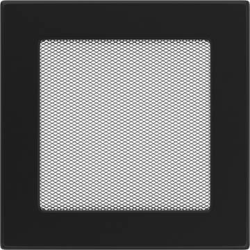 Решетка каминная Kratki Standard Чёрная 17x17