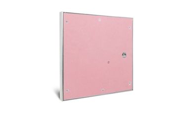 Противопожарный люк под покраску Рубеж 400х400 с трехгранным замком