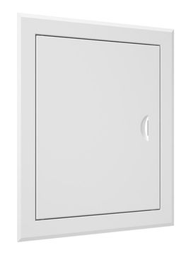 Люк ревизионный ЛТМп фланец 250х300 ручка магнит 310х360 окраш.сталь EVECS