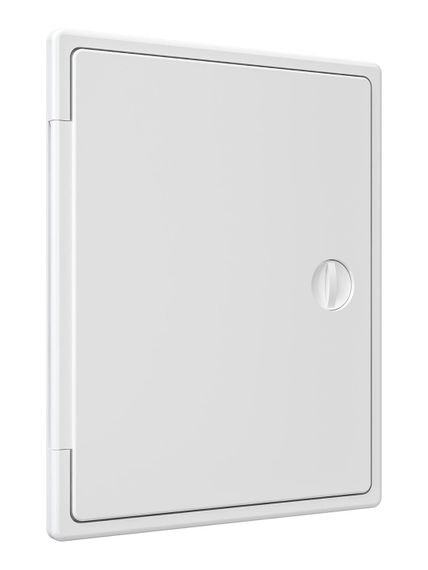 Люк ревизионный ЛТП накладной ручка-задвижка 200х250 пластик EVECS