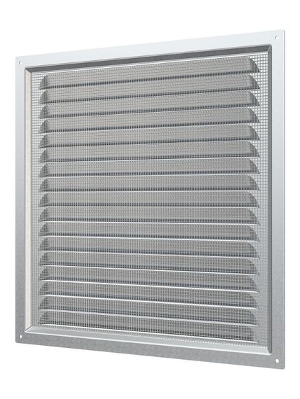 Решетка вентиляционная МЦ сетка 300х300 оцинкованная сталь ERA