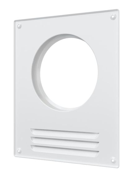 Площадка торцевая ПТМР фланец D125 решетка 196х236 окрашенная сталь ERA