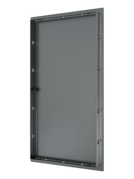 Люк ревизионный LN фланец 200х400 нажимной 223х423 пластик Gray EVECS