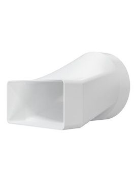 Переходник СПКП D100 эксцентриковый 110х55 пластик ERA