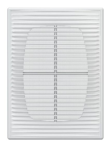 Решетка вентиляционная П сетка разъемная 185х255 пластик ERA