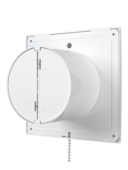 Вентилятор накладной NEO тяговый выключатель D100 сетка ERA