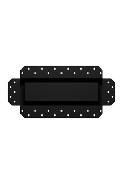 Решетка вентиляционная SGR 300х100 окраш. сталь Matt black ERA