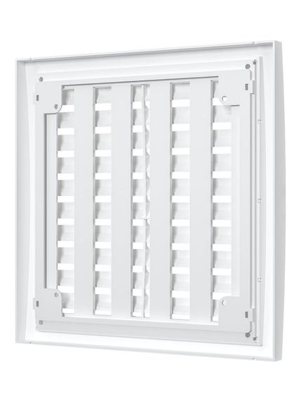 Решетка вентиляционная РРП разъемная регулируемая 200х200 пластик ERA