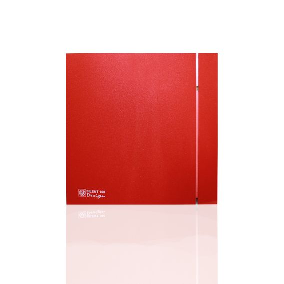 Вентилятор накладной Soler &amp; Palau Silent 100 CZ Design ECOWATT Red