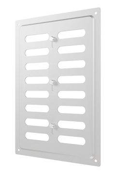 Решетка вентиляционная MER регулируемая 170х240 оцинк.сталь ERA