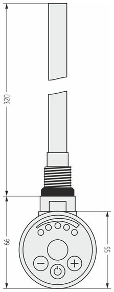 Электронагреватель LUX-01T / 300W