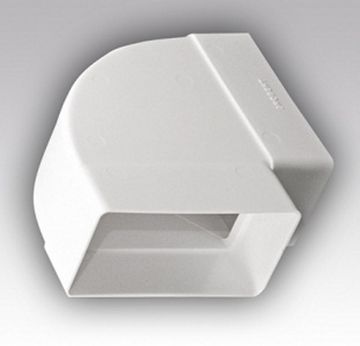 Колено КГП 60х120 горизонтальное пластик ERA