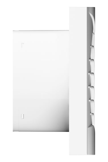 Вентилятор накладной REST D100 сетка, пластиковый обратный клапан ERA