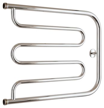 Полотенцесушитель водяной Стилье Тандем 500х650 резьба-сгон 1"