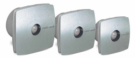 Вентилятор накладной Cata X-Mart 12 inox Timer (таймер)