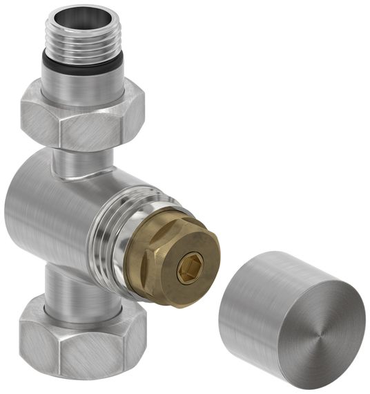 Вентиль Сунержа прямой под шестигранник (G 1/2&quot; НР х G 3/4&quot; НГ)