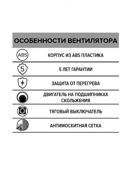 Вентилятор накладной NEO тяговый выключатель D125 сетка ERA
