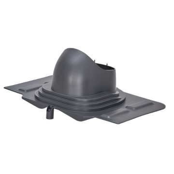 Проходной элемент для кровли Universal, серый графит RAL 7024, серия Static