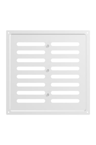 Решетка вентиляционная MER регулируемая 250х250 окраш.сталь White ERA