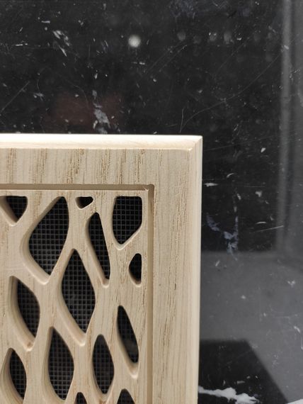 Решетка декоративная деревянная на магнитах Пересвет К-24 200х200мм