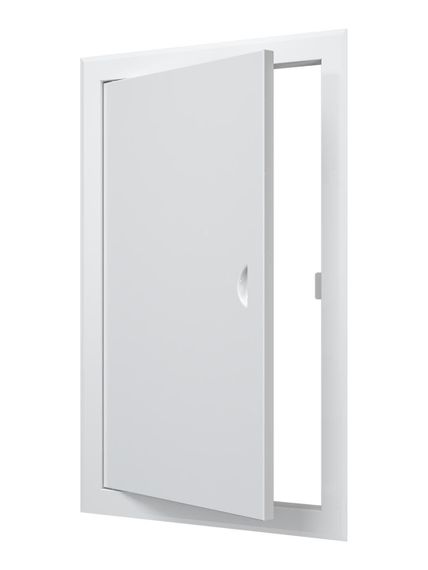 Люк ревизионный ЛТМ фланец 300х500 ручка магнит 360х560 окраш.сталь EVECS