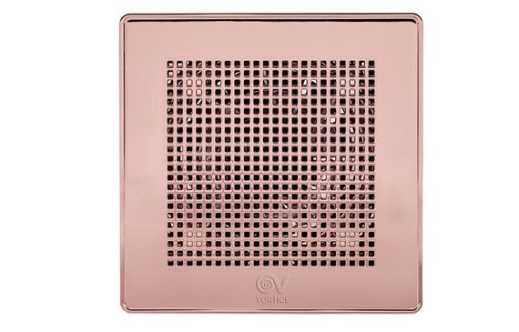 Вентилятор накладной Vortice Punto Evo ME 100/4 LL T PINK GOLD (таймер, двухскоростной)