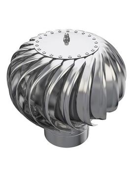 Турбодефлектор ТД фланец D150 нержавеющая сталь ERA