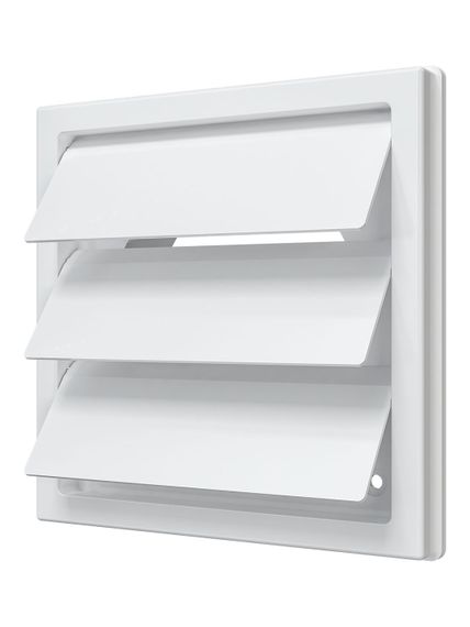 Выход стенной КФ фланец D100 жалюзи 150x150 ASA ERA