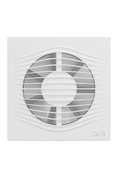 Вентилятор накладной SLIM D125 обратный клапан MRH DICITI