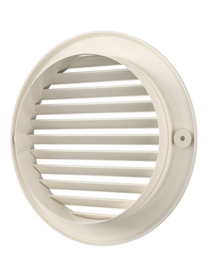 Решетка вентиляционная РКН фланец D125 D161 ASA Ivory ERA