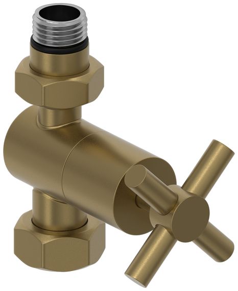 Вентиль Сунержа прямой крест (G 1/2" НР х G 3/4" НГ)