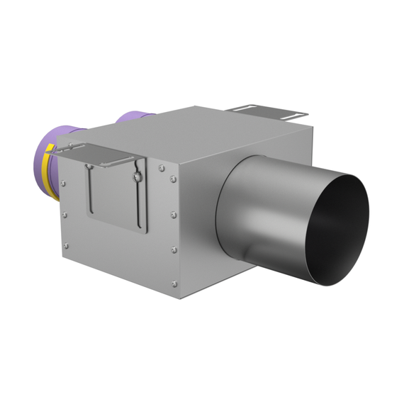 Provent VPD 125/90×2 адаптер (пленум) прямой круглый на 2 выхода