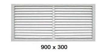 Решетка радиаторная 900х300мм ERA П9030Р