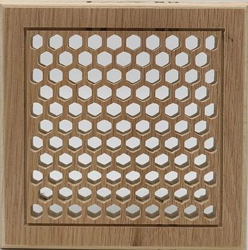 Решетка декоративная деревянная на магнитах Пересвет К-20 200х200мм