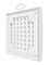 Решетка вентиляционная РРП разъемная регулируемая 150х150 пластик ERA