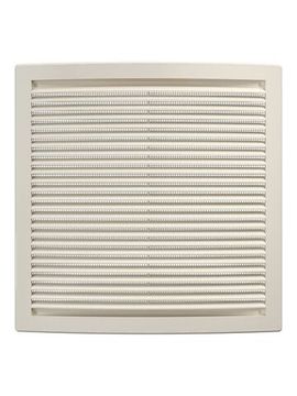 Решетка вентиляционная РЦ сетка 250х250 пластик Ivory ERA