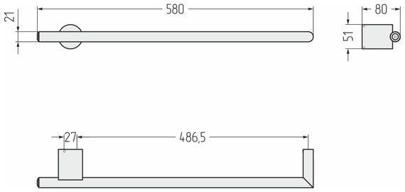 Полотенцесушитель электрический Сунержа Идиллия MASTER 500