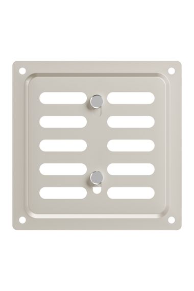 Решетка вентиляционная MER регулируемая 100x100 окраш.сталь Beige ERA