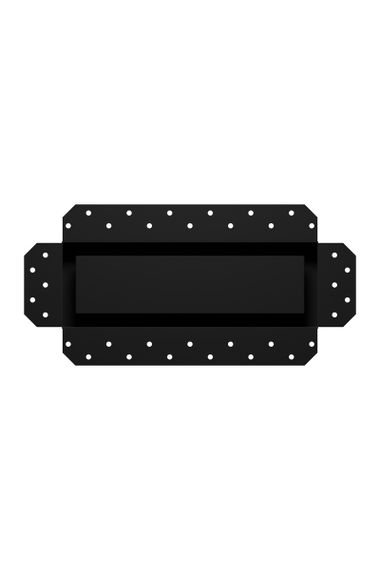 Решетка вентиляционная SGR 300х100 окраш. сталь Matt black ERA