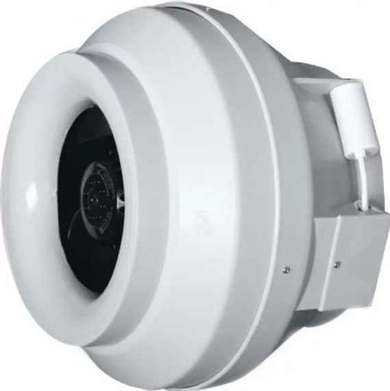 Вентилятор канальный ВанВент ВКВ 250 Р (ebmpapst мотор) в пластиковом корпусе