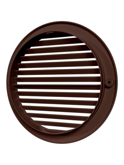 Решетка вентиляционная РКН фланец D160 D196 ASA Brown ERA
