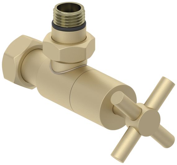 Вентиль Вентиль Сунержа угловой крест (G 1/2&quot; НР х G 3/4&quot; НГ)