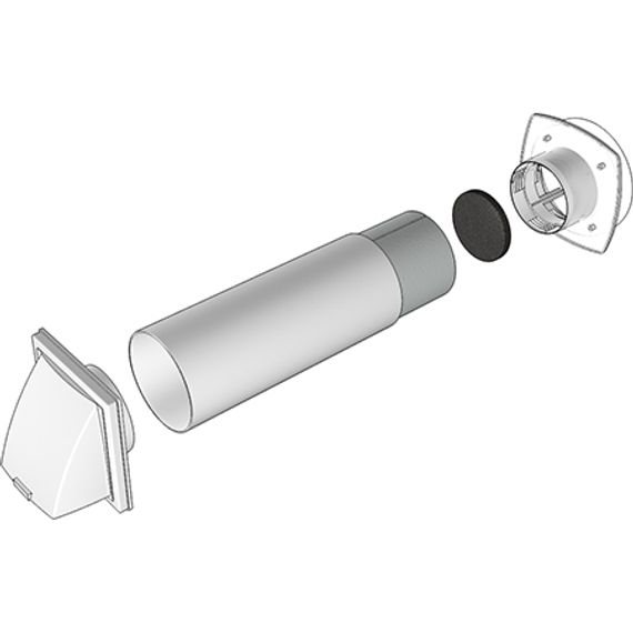 Клапан приточный КП D100 фильтр G3 ВП АПП КФВ L1м ERA