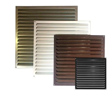 Решетка металлическая бежевая 450х450мм 4545РМСЛ