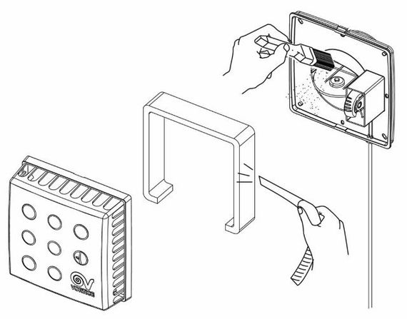 Оголовок КИВ КВАДРО 125 (KIV QUADRO 125)